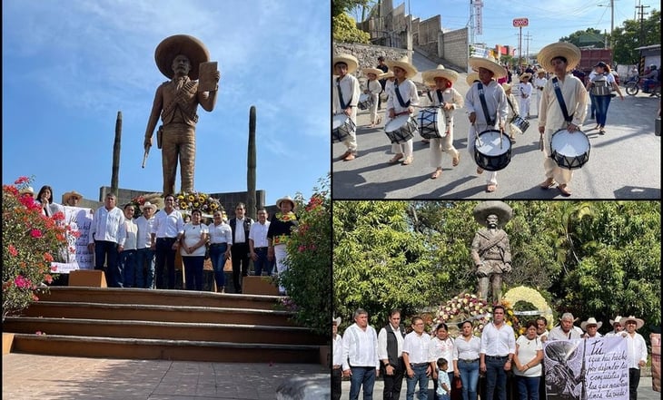Conmemoran aniversario luctuoso de Emiliano Zapata en Cuautla, Morelos