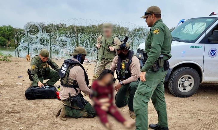Agentes auxilian a migrante abusada en zona despoblada de Eagle Pass