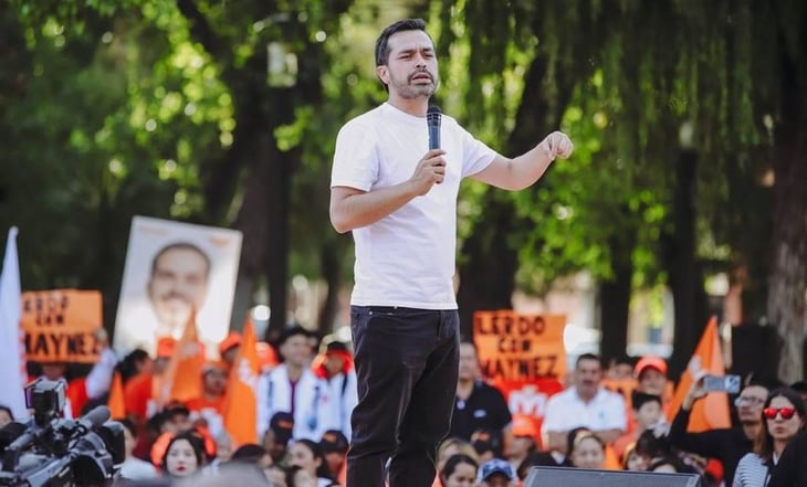 Máynez acusa que “la vieja política” lo quiere sacar de la contienda como a Samuel 