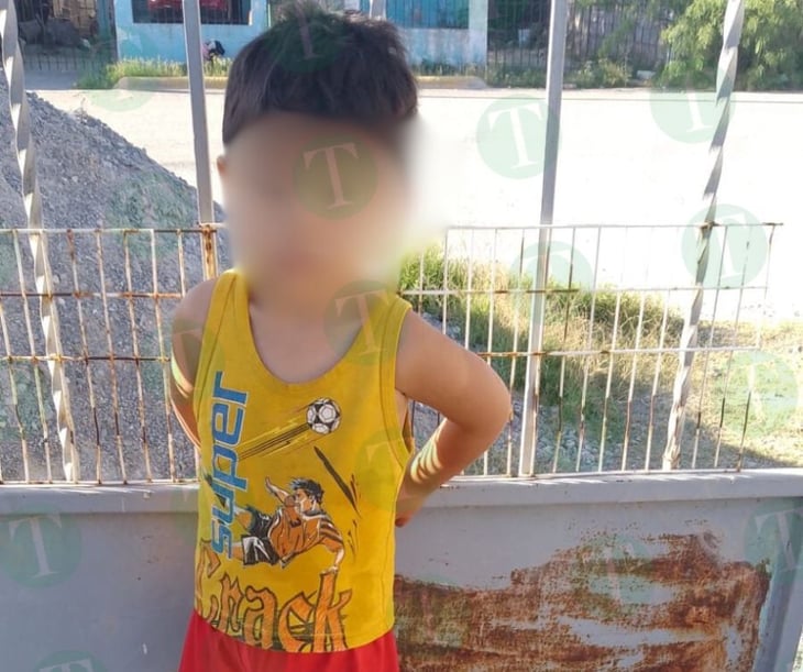 Niño extraviado en la colonia Calderón de Monclova alarma a las autoridades
