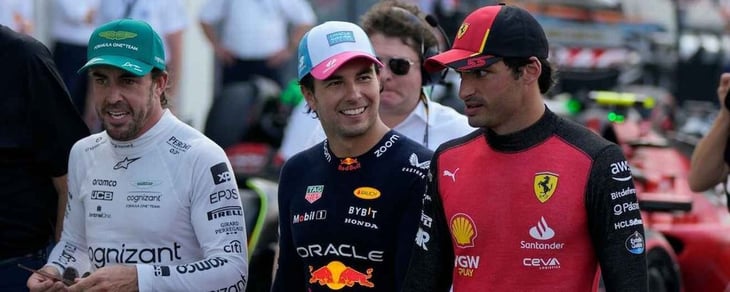 La renovación de Alonso pone a Sainz como principal rival de Checo en Red Bull