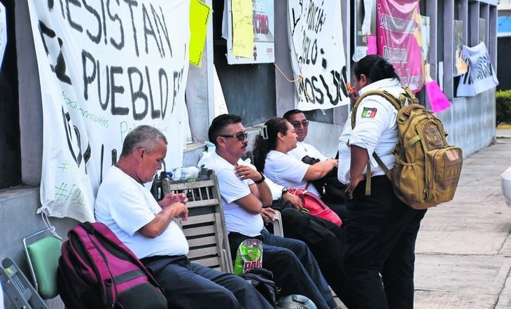 Juez niega amparo a policías en paro en Campeche