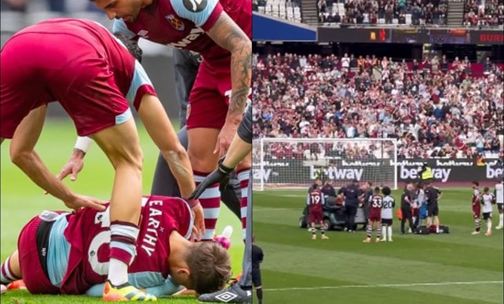 Edson Álvarez envió al hospital a un compañero suyo del West Ham por un golpe en la cabeza