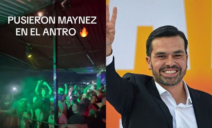 Canción 'Presidente Máynez' suena en antro de Guadalajara y se vuelve viral en TikTok