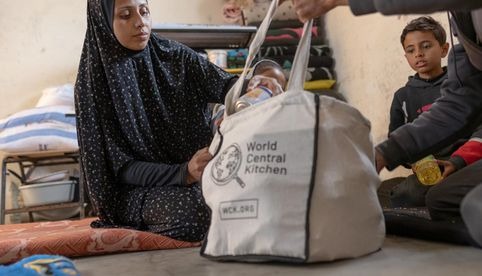 World Central Kitchen sigue sumando millones de alimentos cada día en Gaza
