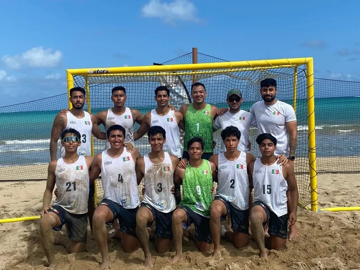 Califican equipos nacionales de handball a Juegos Centroamericanos de Mar y Playa 2025