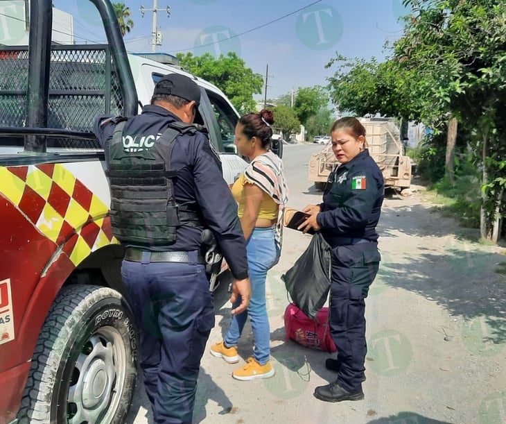 Vecinos reportan a mujer sospechosa en Ciudad Frontera