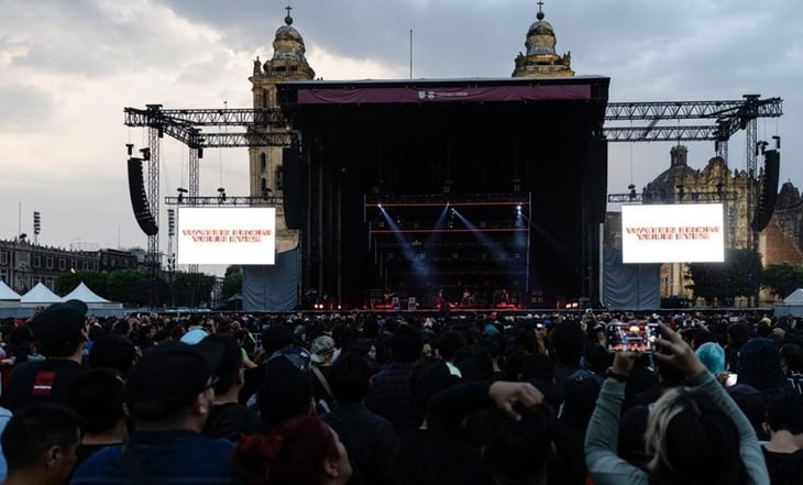Interpol : Zócalo abarrotado y precios desorbitados en terrazas previo al concierto