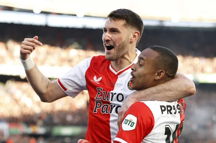 Gestan Paixao y Giménez la decimocuarta copa para el Feyenoord