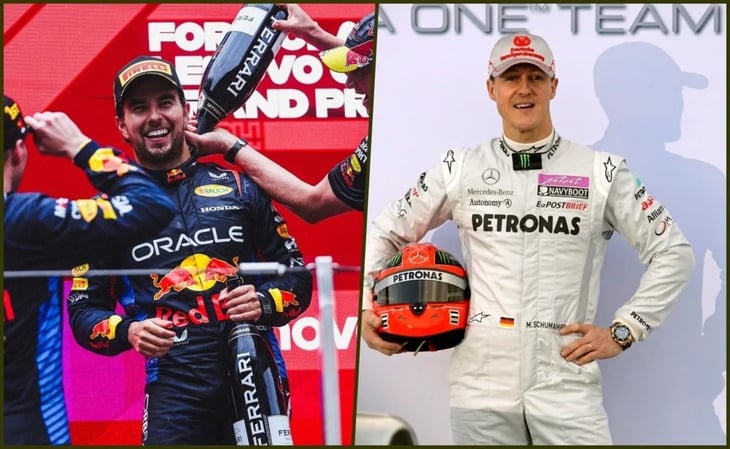 F1: ¡Nuevo récord! Sergio 'Checo' Pérez supera a Michael Schumacher en puntos
