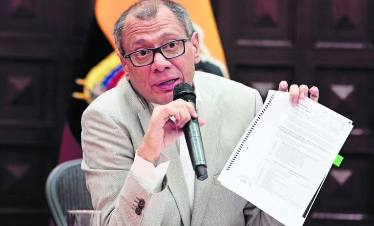 SRE: México realiza gestiones para proteger salud de Jorge Glas, ex vicepresidente de Ecuador