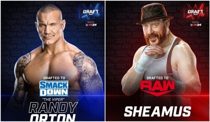Sheamus y Randy Orton; entre las elecciones destacadas del WWE Draft; ¿Y Roman Reigns?