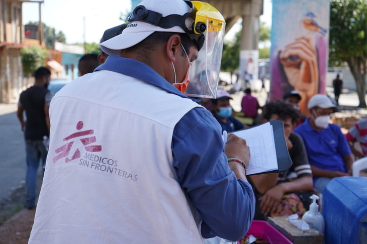 Médicos Sin Fronteras continúa con servicios a los migrantes