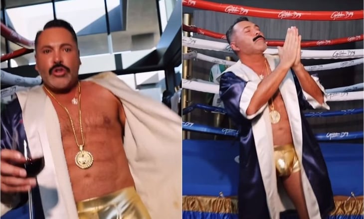 Oscar de la Hoya protagoniza polémico vídeo previo al combate de Canelo Álvarez ante Jaime Munguía