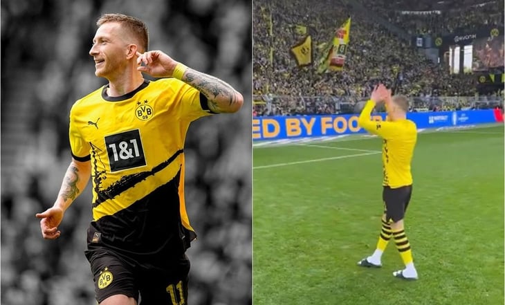 Marcos Reus y su emotiva despedida de la afición del Borussia Dortmund