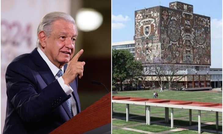 AMLO acusa que la UNAM se ha vuelto refugio de científicos e intelectuales corruptos