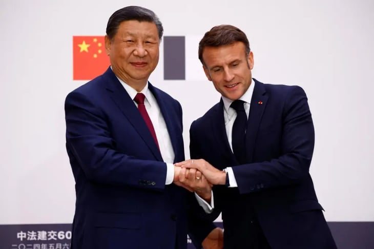 Apoyan Macron y Jinping una tregua olímpica durante los Juegos de París