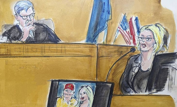 Stormy Daniels en el juicio de Trump: pijama de satén, sexo sin protección y azotes