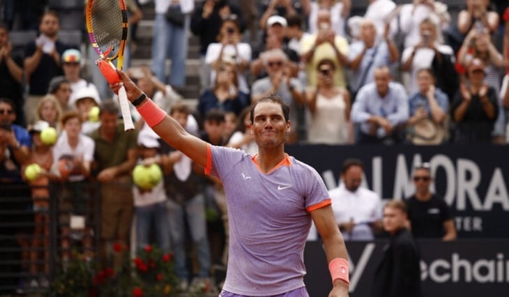 Rafa Nadal logra otro récord histórico en Roma e ilusiona al mundo del tenis