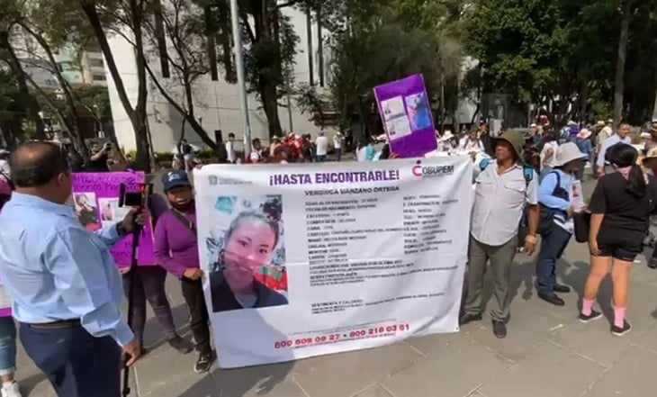 Alistan Marcha de Madres Buscadoras rumbo a Palacio Nacional