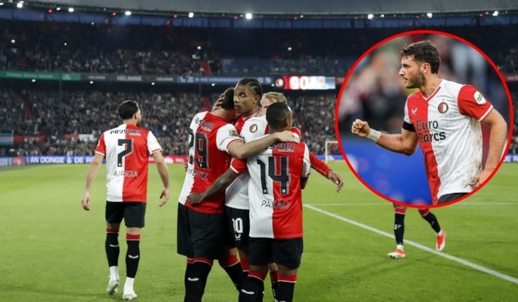 La razón por la que Santi Giménez no jugó en la victoria del Feyenoord sobre el NEC