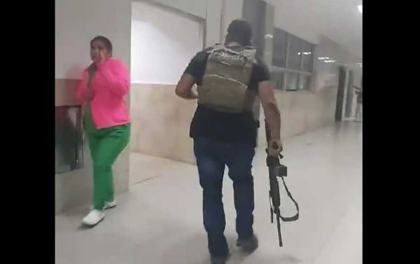 Irrumpen ministeriales en hospital de Reynosa