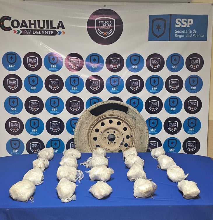 Autoridades estatales logran incautar 21 kg de cristal en Ciudad Acuña