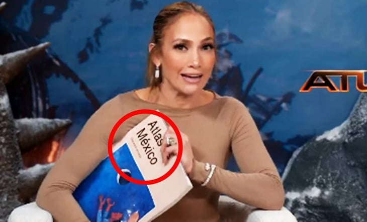 Con el 'Atlas' en mano, Jennifer Lopez anuncia visita a México