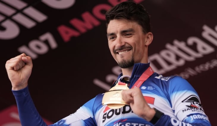 Julian Alaphilippe triunfó en la etapa 12 del Giro de Italia