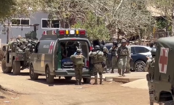 Explosión de tanque de hidrógeno en Culiacán deja 7 militares heridos
