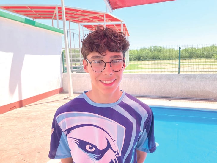 Zenif Castillo de Piedras Negras será el representante en los Juegos Nacionales CONADE de natación