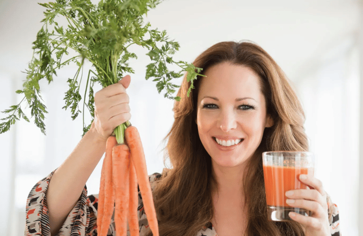 Jugo de zanahoria: Una fuente de retinol que tu piel agradecerá