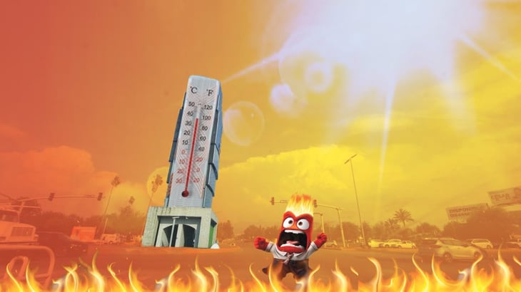 El calor extremo de Monclova impacta en el estado de ánimo