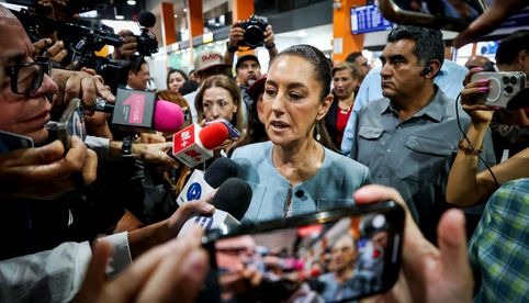 Sheinbaum se solidariza con Máynez y cancela evento en Monterrey
