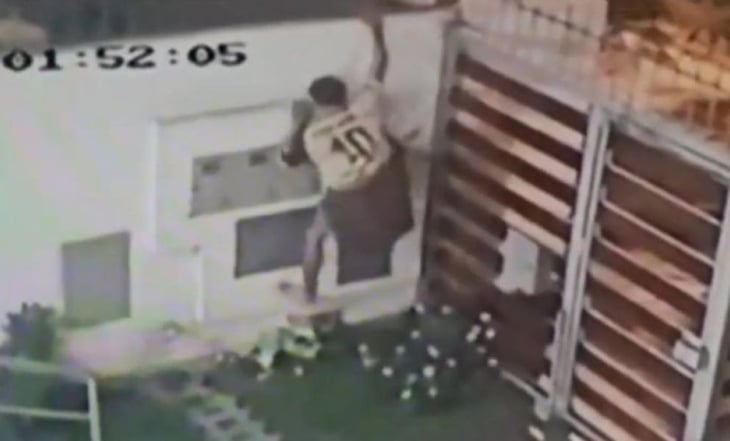 VIDEO: Muere ladrón cuando intentaba huir con el botín