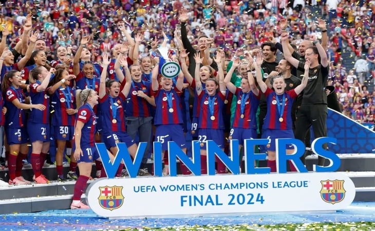 ¡Llegó la tercera! Barcelona es CAMPEONA de la UEFA Champions League Femenil
