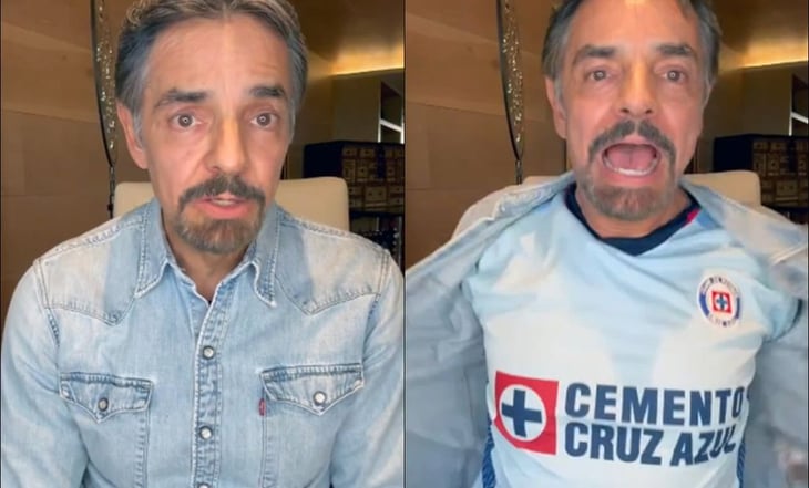 Eugenio Derbez le pide a la Máquina que 'no la vayan a Cruzazulear' en la final contra el América