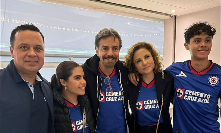 Eugenio Derbez asiste a la final entre América y Cruz Azul para ver a su sobrino jugar