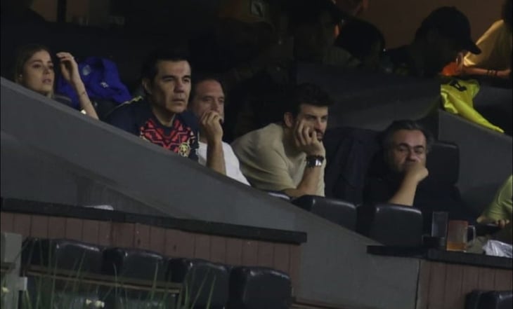 América vs Cruz Azul: Gerard Piqué está en el estadio Azteca viendo la final