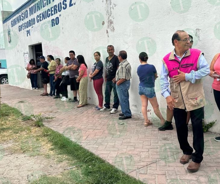 Casillas 0386 sin funcionarios para iniciar votaciones en Monclova 