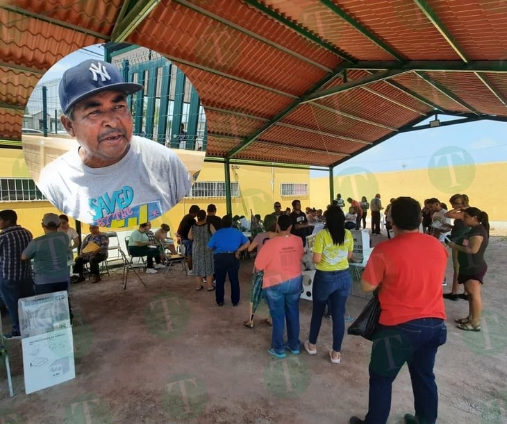Ciudadano de la colonia Occidental de Monclova se topa con que votaron por él