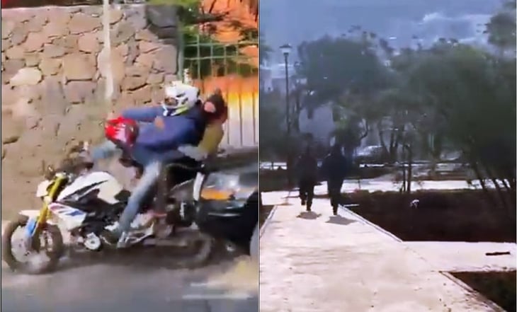 Motociclistas son embestidos por camioneta en un supuesto intento de sabotaje electoral en Querétaro