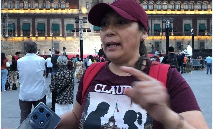 Claudia Sheinbaum: Simpatizantes inician festejos en el Zócalo tras cierre de casillas