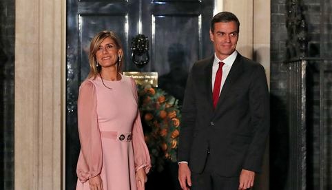 Gobierno español dice que no hay 'nada' contra la esposa de Pedro Sánchez