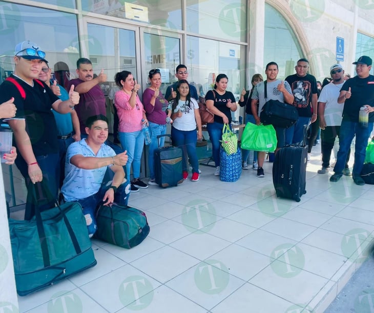 Continúa migración de trabajadores de Monclova 