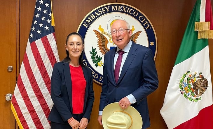 Triunfo de Claudia Sheinbaum en México es un “buen día para la democracia”: embajador Ken Salazar