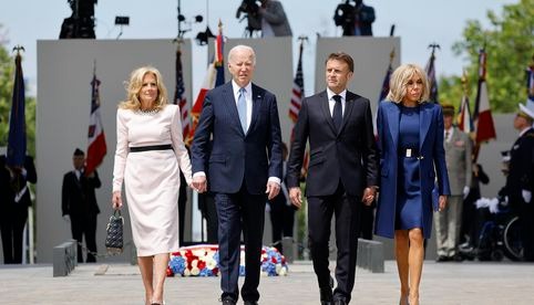 Macron recibe con pompa a Biden en el arranque de su visita de Estado a Francia