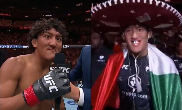 El emotivo discurso del mexicano Raúl Rosas Jr tras ganar en la UFC: 'Le quiero comprar una casa a mi mamá'