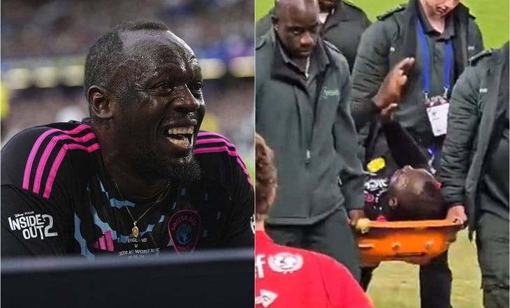 VIDEO: Usain Bolt sufre grave lesión en partido a beneficio
