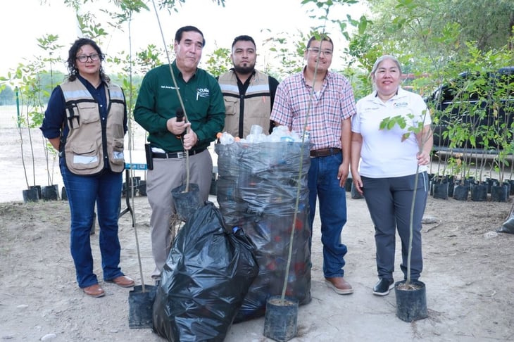 Con el programa 'Una Menos al Relleno', están promoviendo la reforestación en Ciudad Acuña